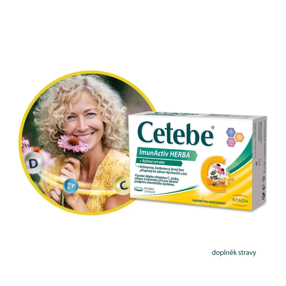Cetebe ImunActiv HERBA 30 tablet
