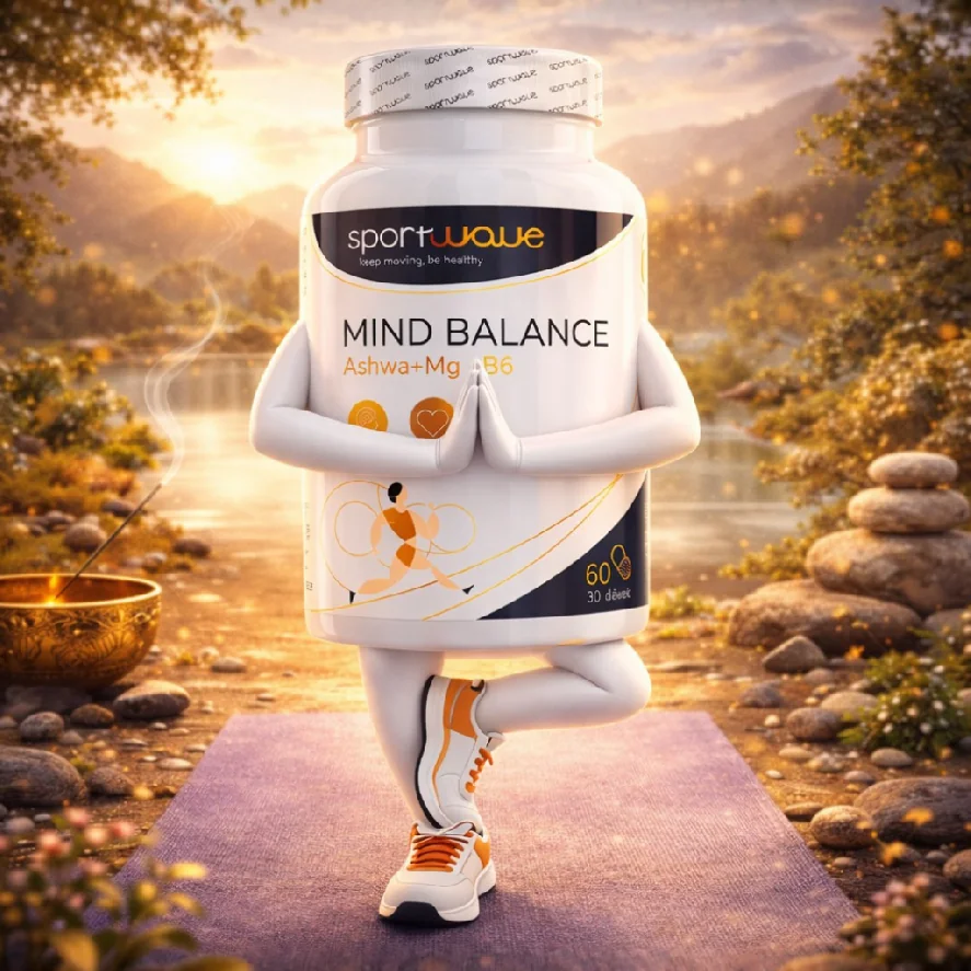 Sport Wave Mind Balance (Ashwagandha KSM-66® + Hořčík + B6)