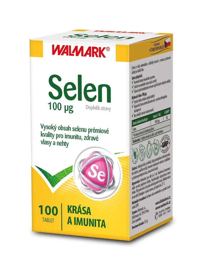 Walmark Selen 0,100 mg 100 tablet