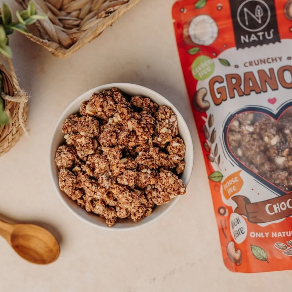 NATU Granola Křupavá čokoláda 300 g