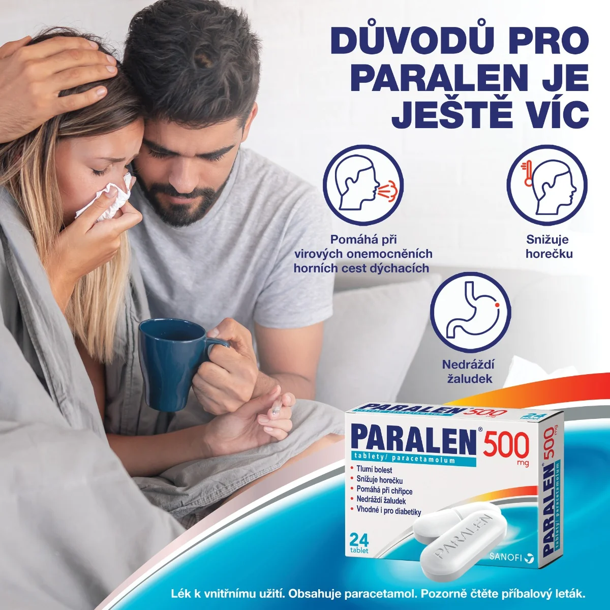 Paralen 500 mg 24 tablet