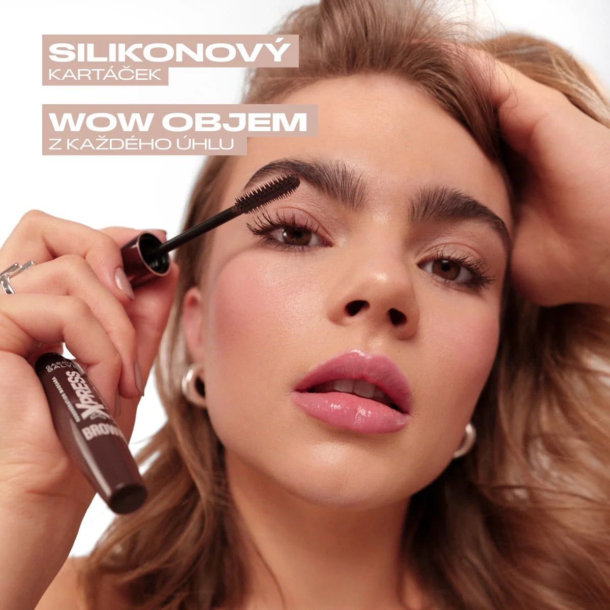 Gabriella Salvete Xxpress Brown hnědá řasenka 10 ml