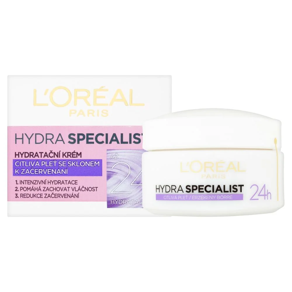 Loréal Paris Hydra Specialist hydratační krém na pleť se sklonem k začervenání 50 ml