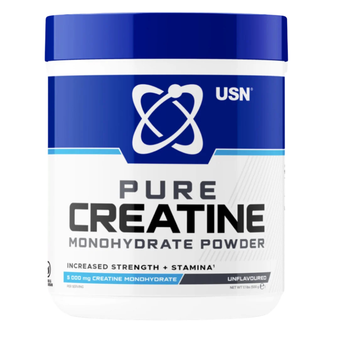USN Pure Creatine Monohydrate 500g - red fruit