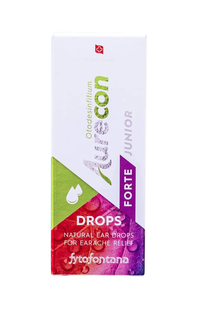 Aurecon drops forte junior ušní kapky 10 ml