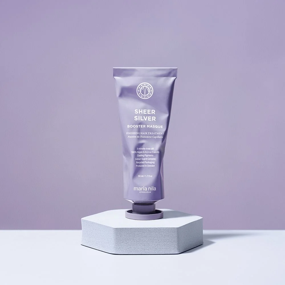 Maria Nila Sheer Silver Booster Masque pro blond vlasy 50 ml