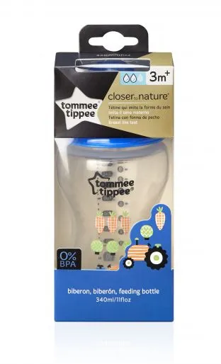 Tommee Tippee C2N 3m+ 340 ml kojenecká láhev 1 ks