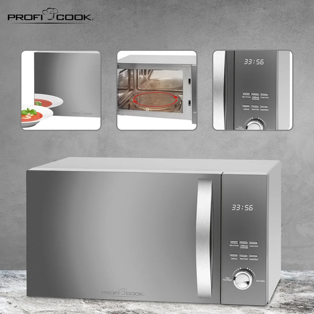 ProfiCook MWG 1176 mikrovlná trouba 23L,gril,horký vzduch