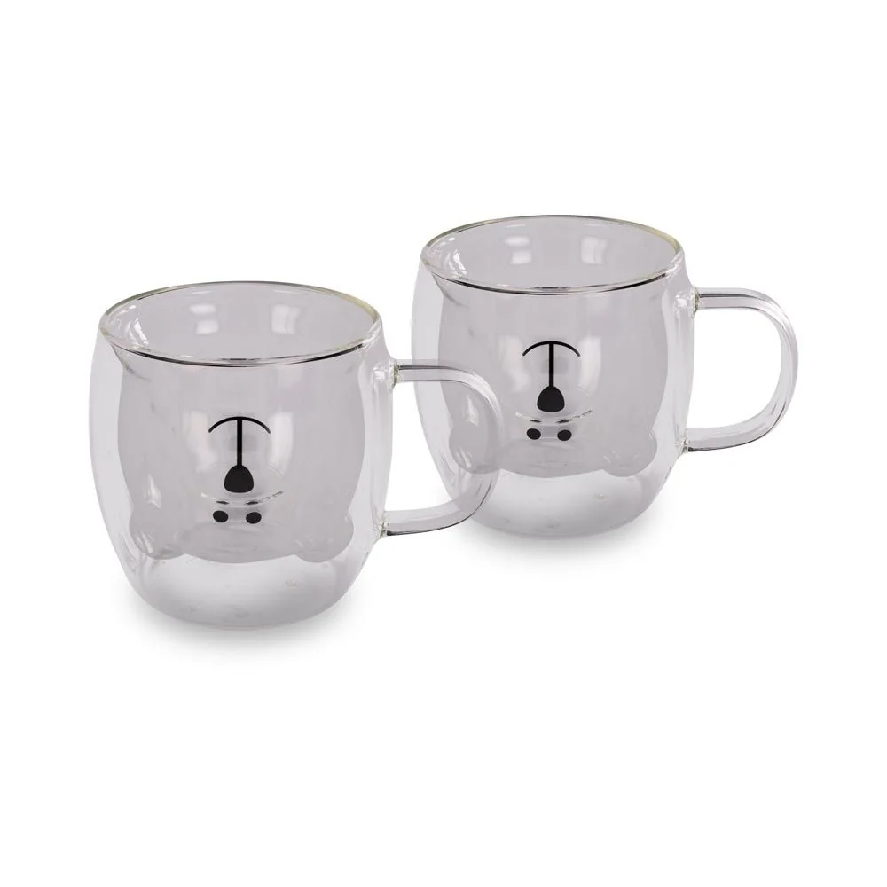LAMART LT9125 Vaso sklenice bear 250 ml 2 ks