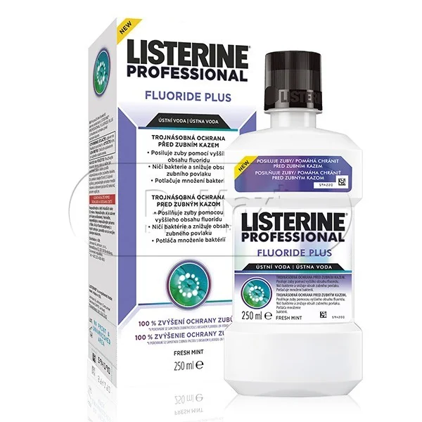 Listerine Professional Fluoride Plus 250 ml