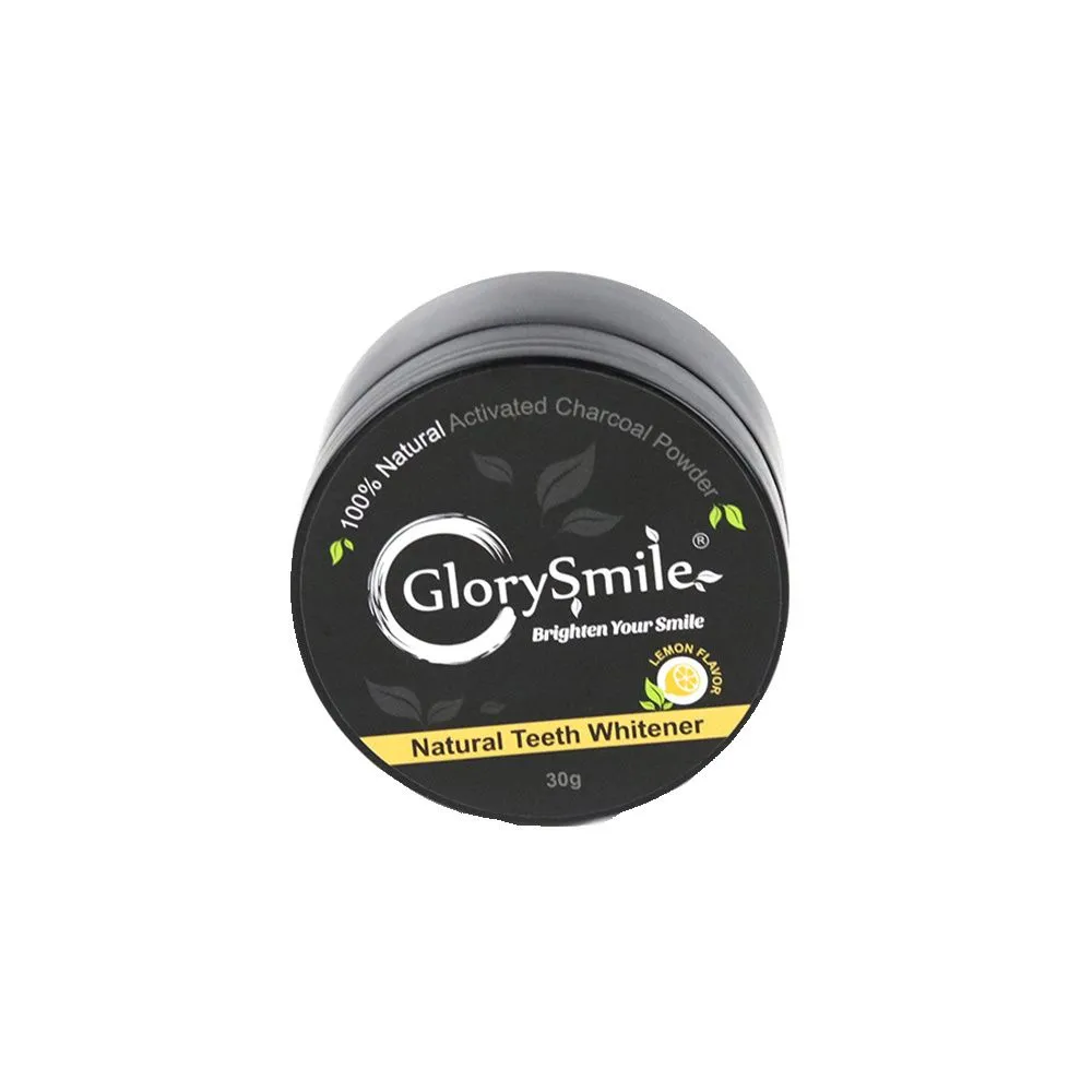 Glory smile Charcoal Lemon bělicí zubní pudr 30 g