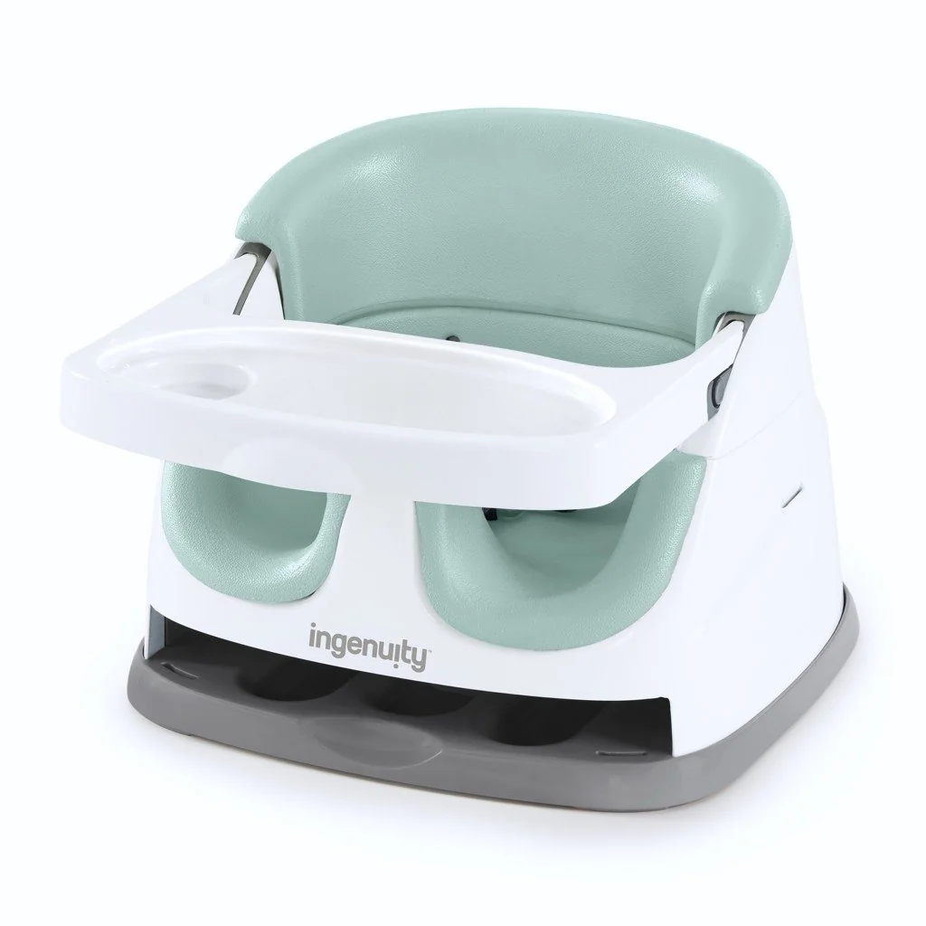 Ingenuity Podsedák na židli 2v1 Baby Base™ Mist 6m+ do 22kg 