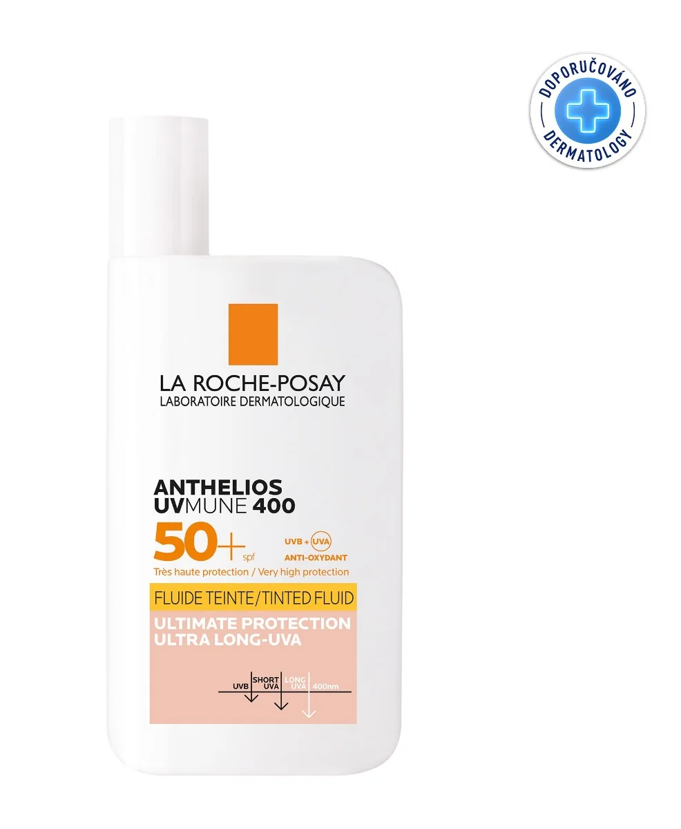 La Roche-Posay Anthelios UVMUNE 400 SPF50+ tónovaný fluid 50 ml