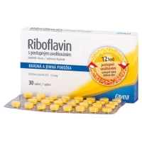 Favea Riboflavin s postupným uvolňováním