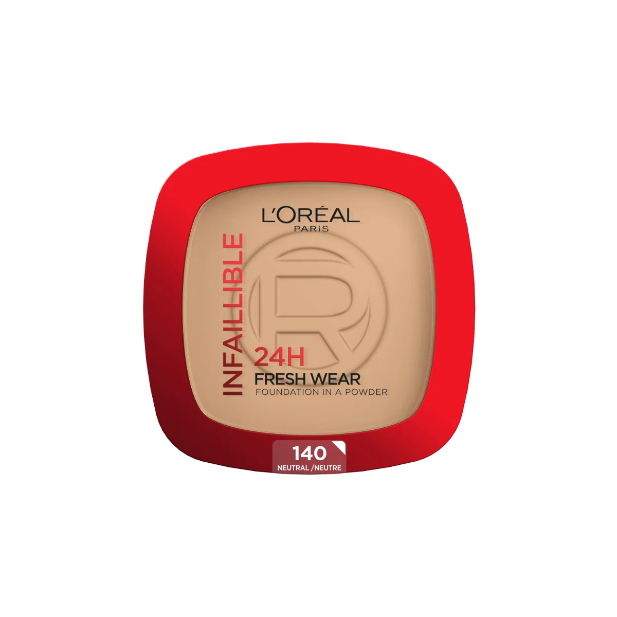 Loréal Paris Infaillible 24h Fresh Wear Foundation in Powder odstín 140 Neutral make-up v pudru 9 g