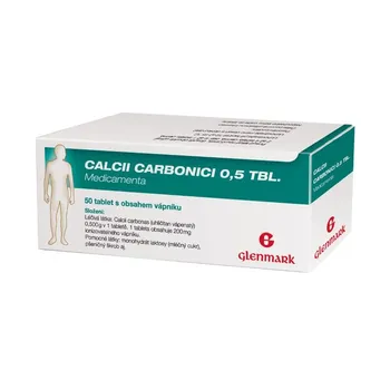 Medicamenta Calcii Carbonici 0,5 50 tablet