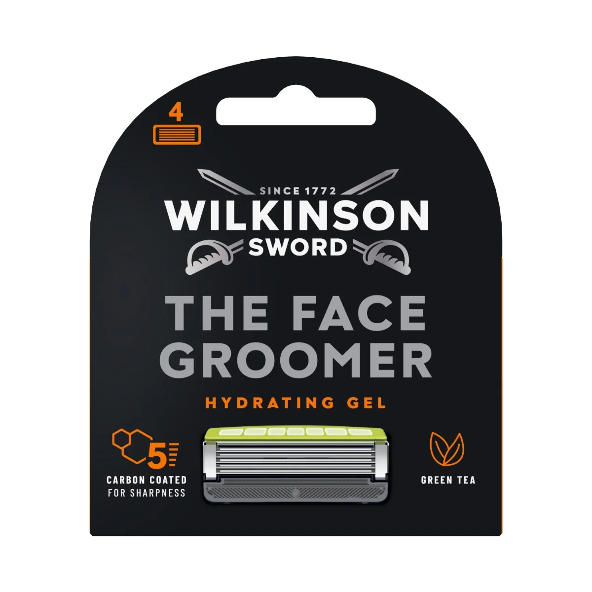 Wilkinson Hydrating Gel The Face Groomer náhradní hlavice 4 ks