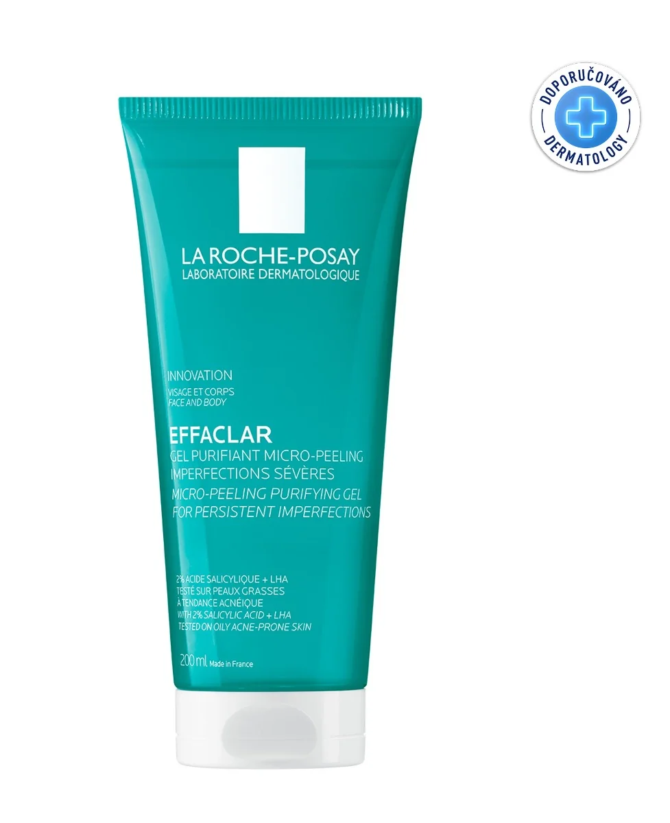 La Roche-Posay Effaclar Čisticí mikropeelingový gel 200 ml