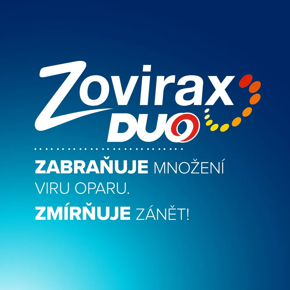 Zovirax Duo krém na opary 2 g