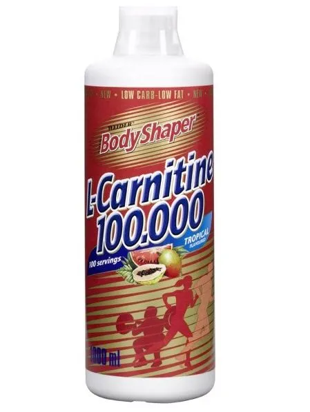WEIDER BS-L-Carnitine 100.000, 1000ml Cranberry