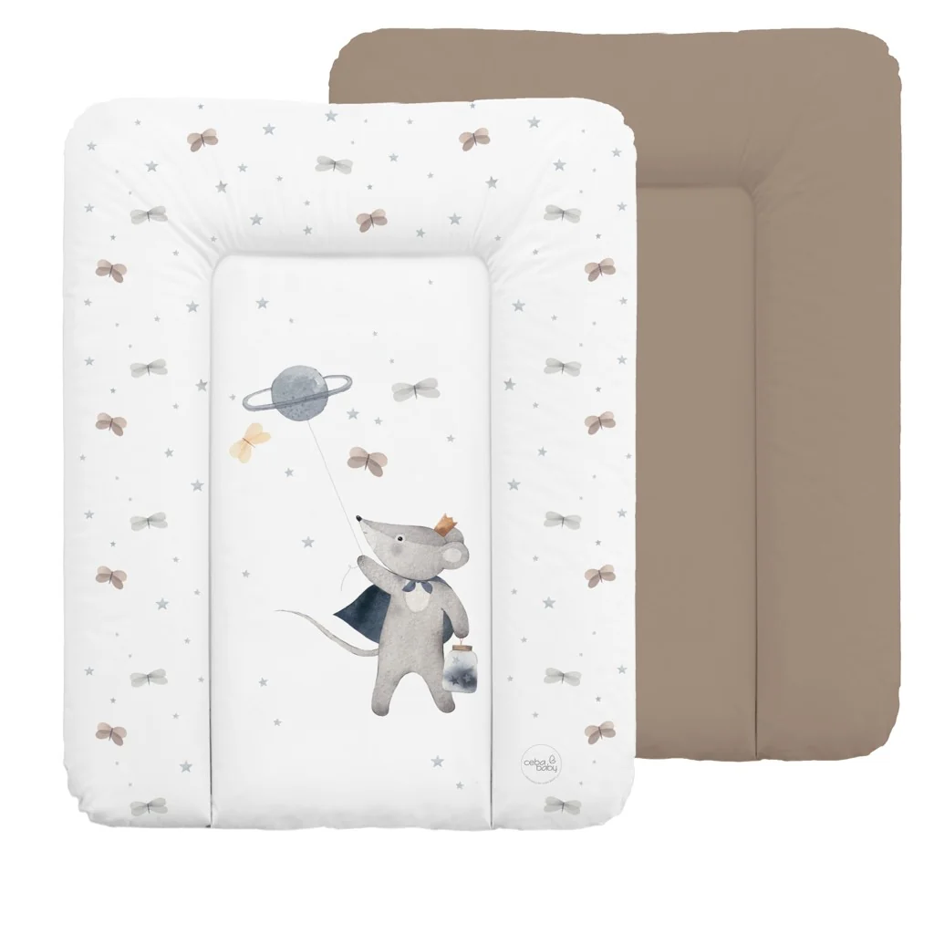 Ceba Měkká přebalovací podložka 50×70 cm Basic – na komodu pro miminko - Princ 