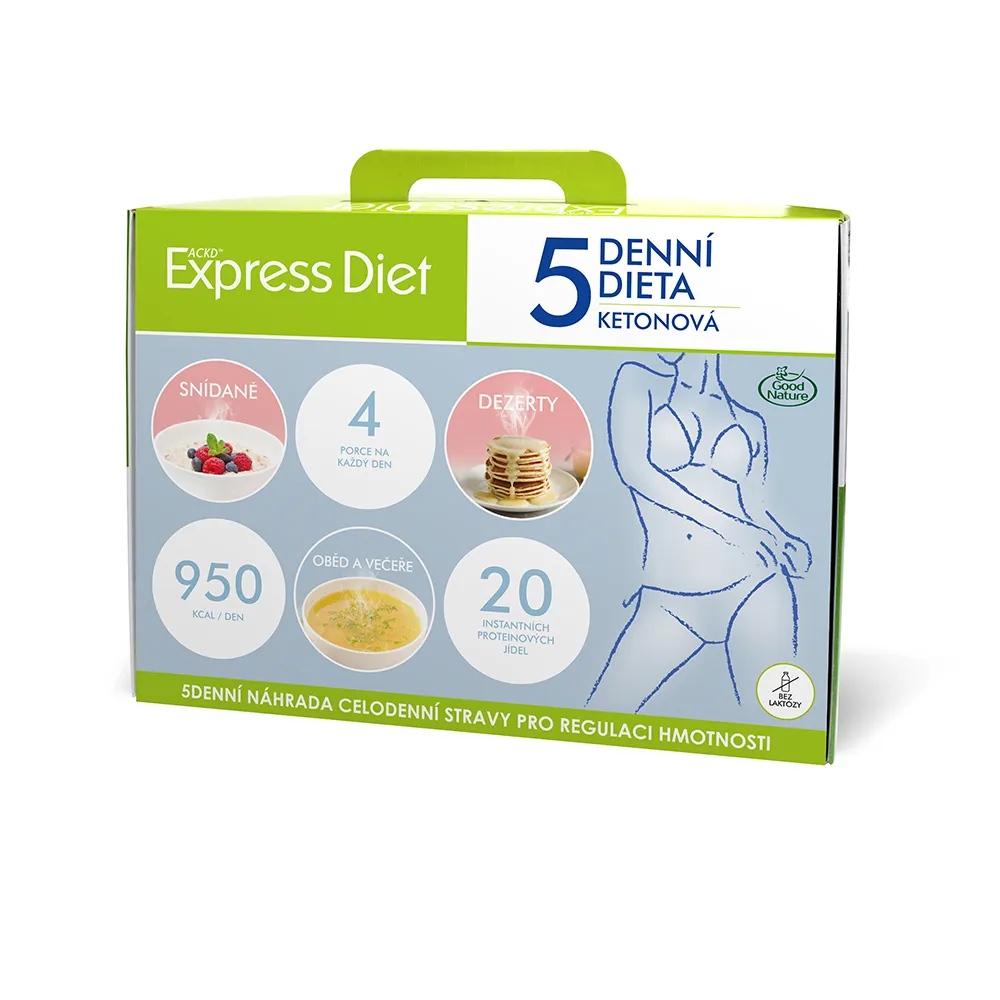 Express Diet 5denní ketonová dieta 20 porcí 1180 g