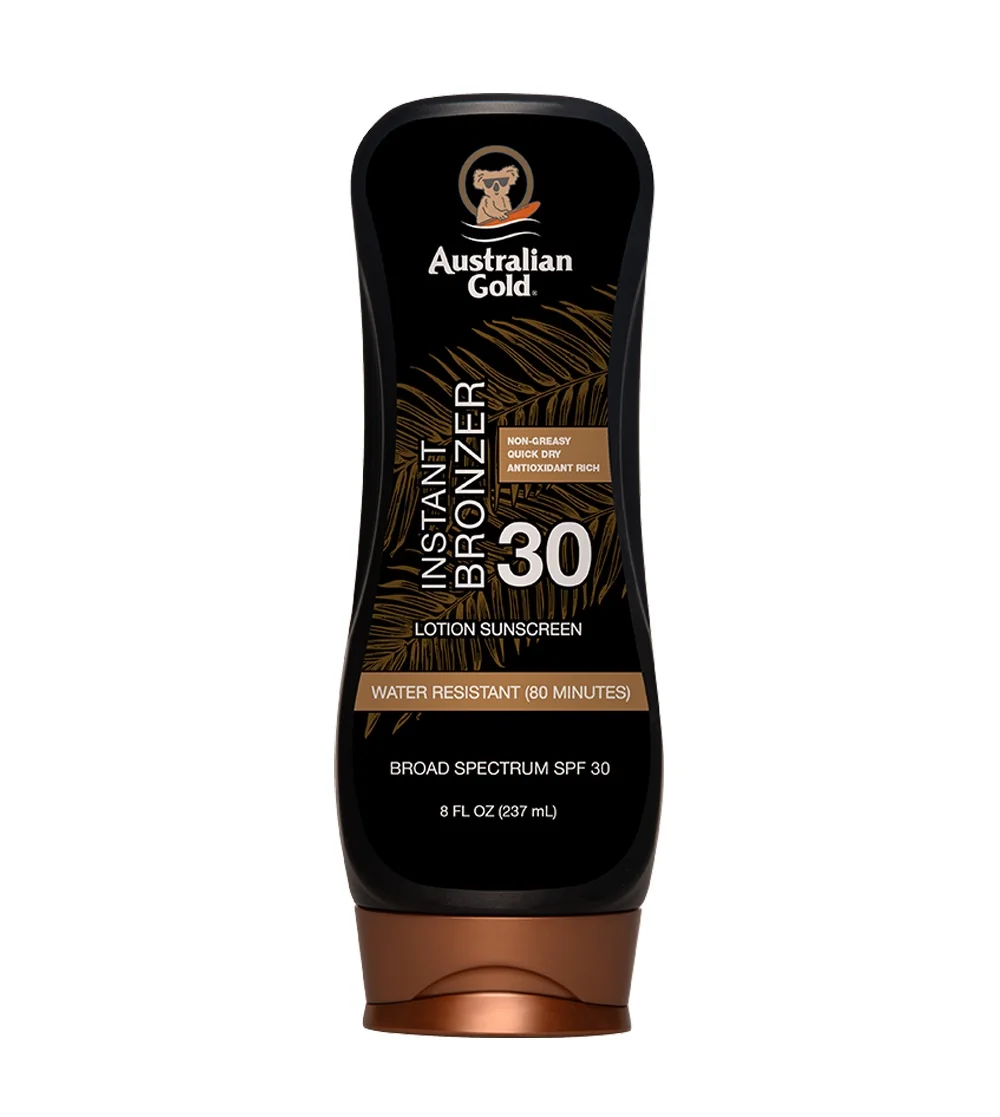 Australian Gold SPF 30 Lotion Bronzer opalovací krém s bronzerem 237 ml