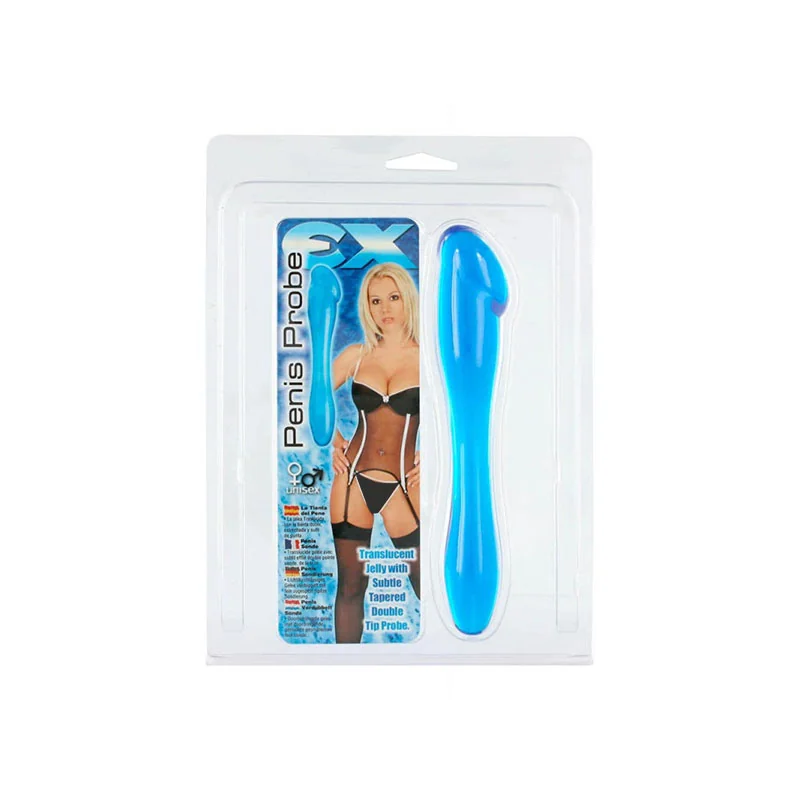 Seven Creations Seven Creations Penis Probe Ex Clear Blue