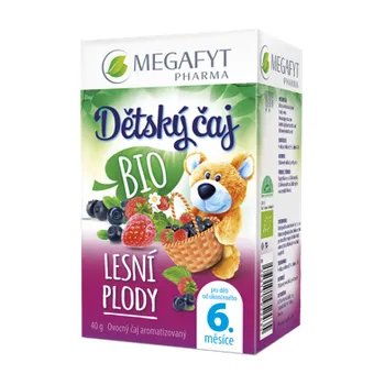 Megafyt Dětský BIO ovocný čaj s příchutí lesní plody 20x2 g