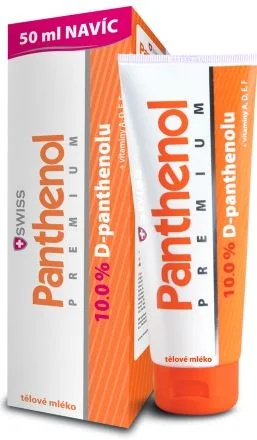 Swiss Panthenol PREMIUM 10 % tělové mléko 200+50 ml