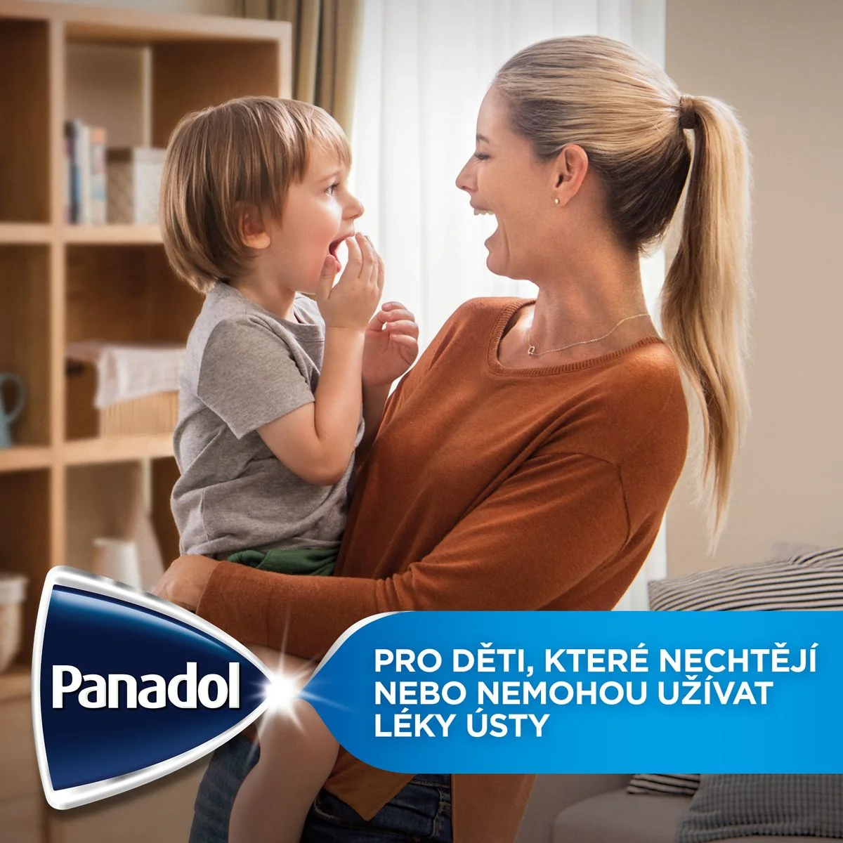 Panadol Junior 250 mg čípky 10 ks