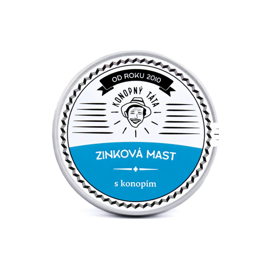 Konopný Táta Zinková mast s konopím 80 ml