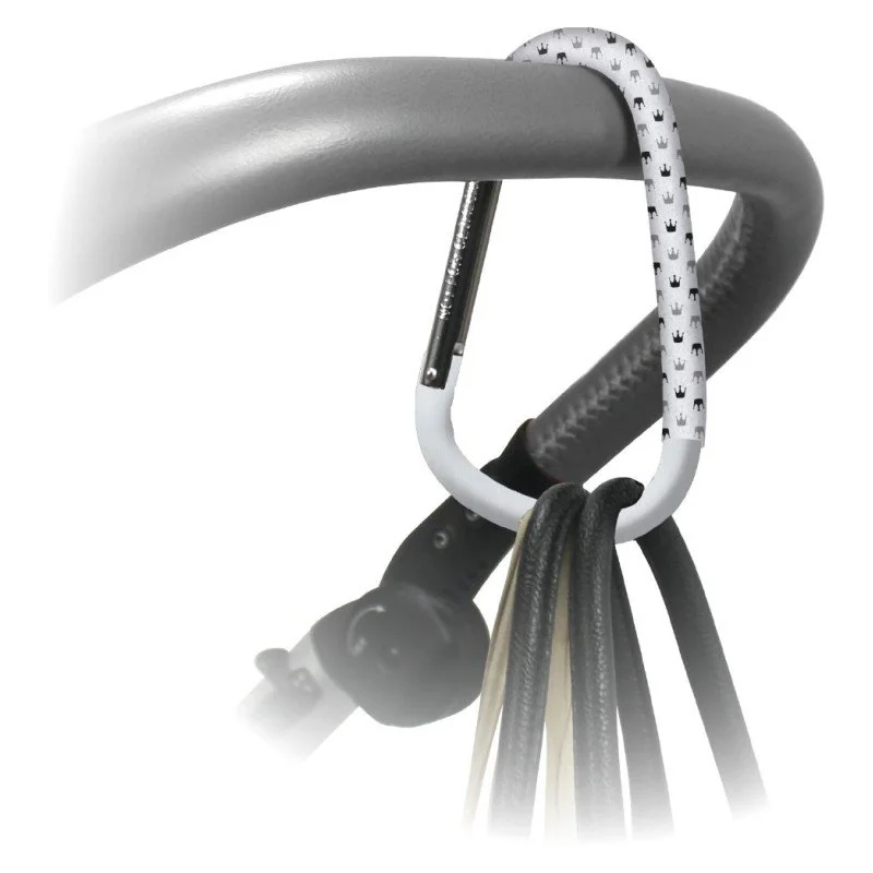 Dooky universal Hook Light Grey Crowns