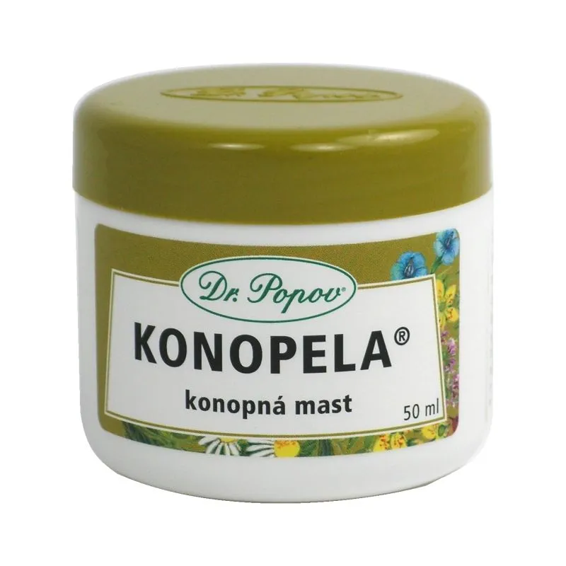 Dr. Popov Konopela konopná mast 50 ml