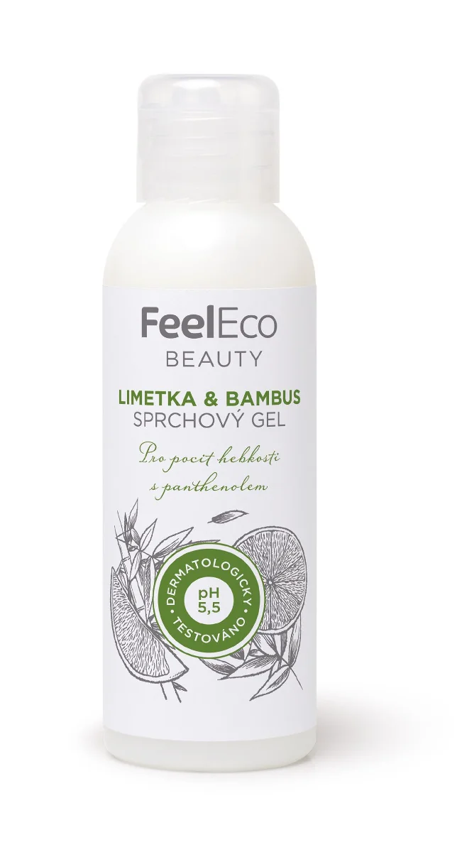 Feel Eco Sprchový gel Limetka & Bambus 100 ml