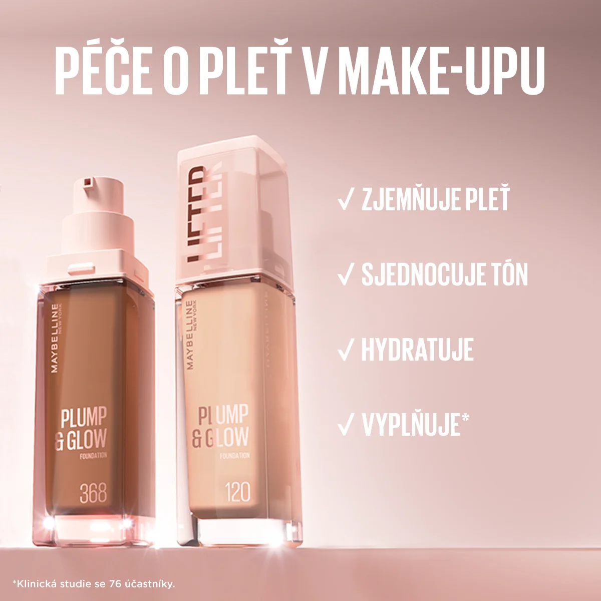 Maybelline Lifter Foundation odstín 119 rozjasňující make-up 30 ml