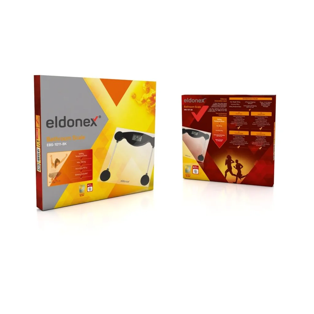 Eldonex BodyFit digitální osobní váha černá