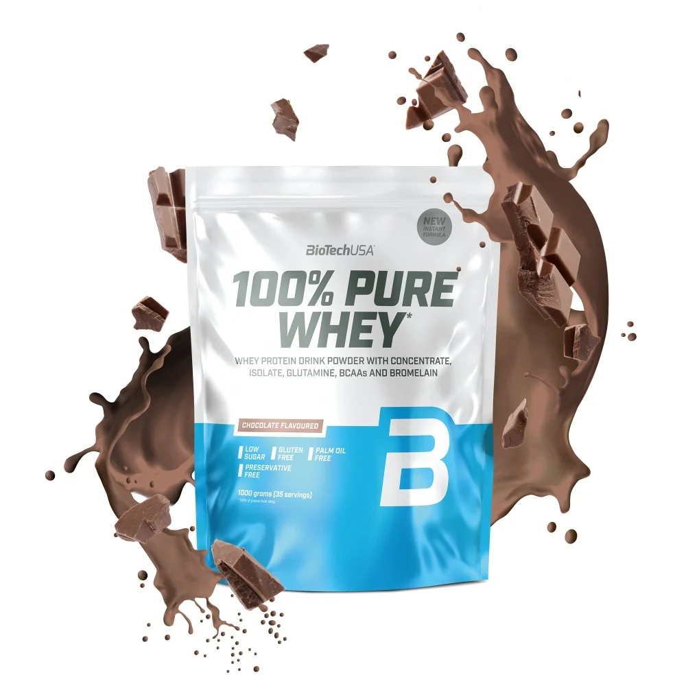 BioTech USA 100% Pure Whey 1000 g čokoláda