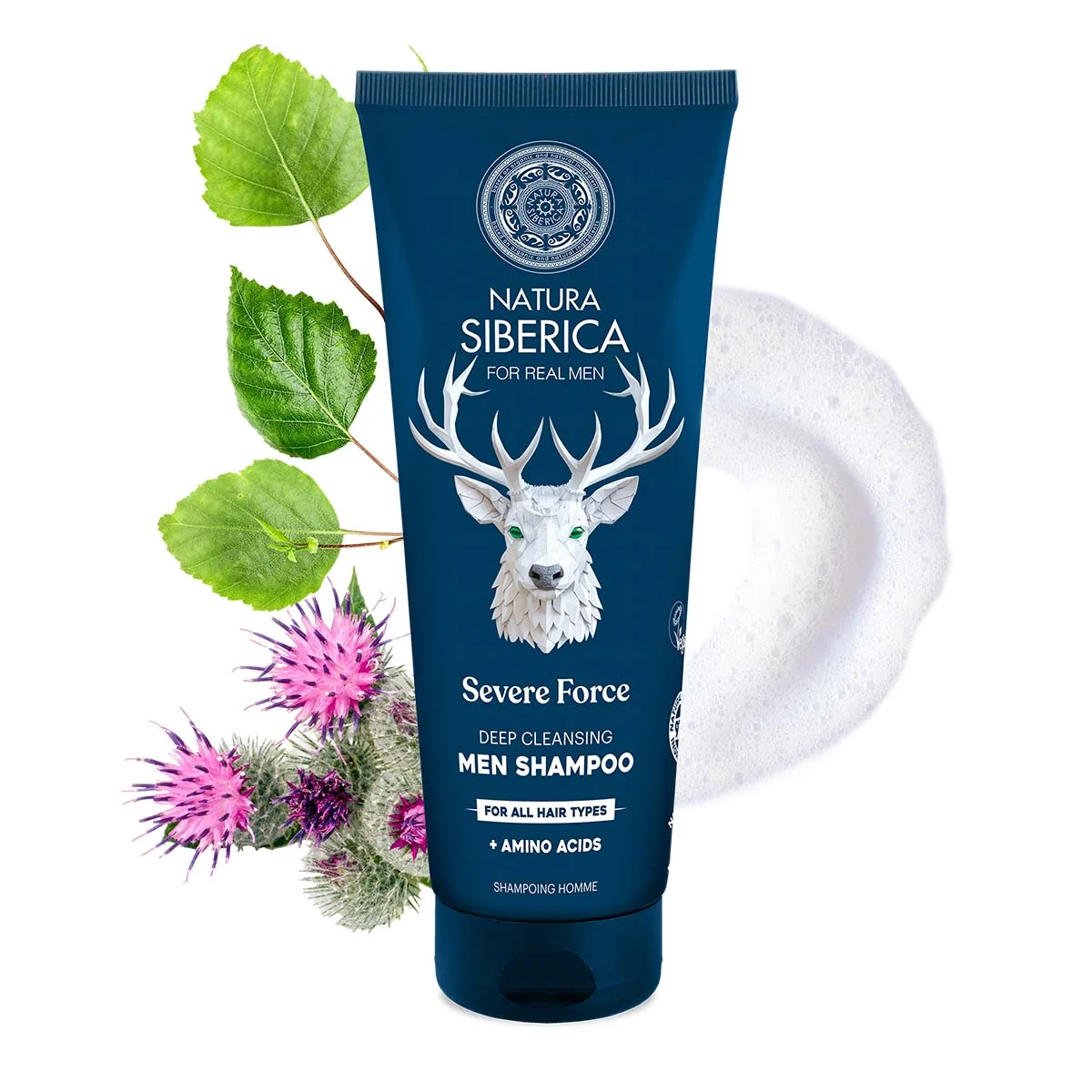 Natura Siberica Arctic Wild Hloubkově čisticí šampon 200 ml