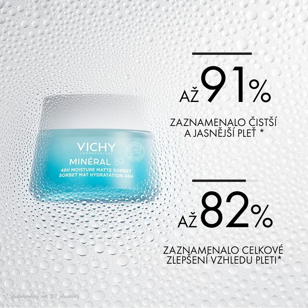 Vichy Minéral 89 Hydratační sorbet 50 ml