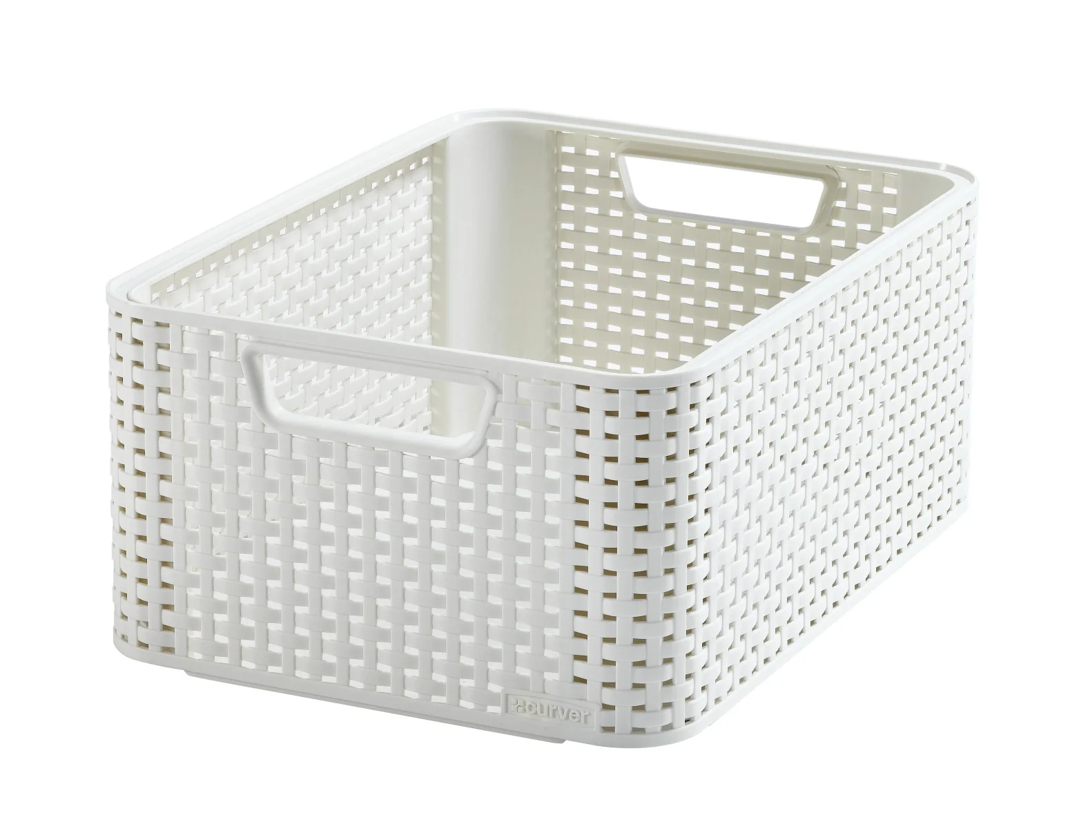 Curver Úložný box Rattan Style2 S 1 ks krémový