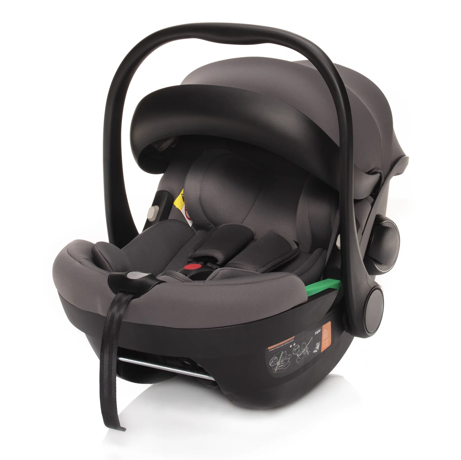 Zopa Autosedačka XM Plus i-Size, Foggy Grey 2