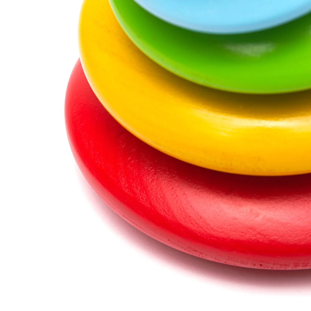 Bigjigs Toys Balanční hra usazování barevných oblázků