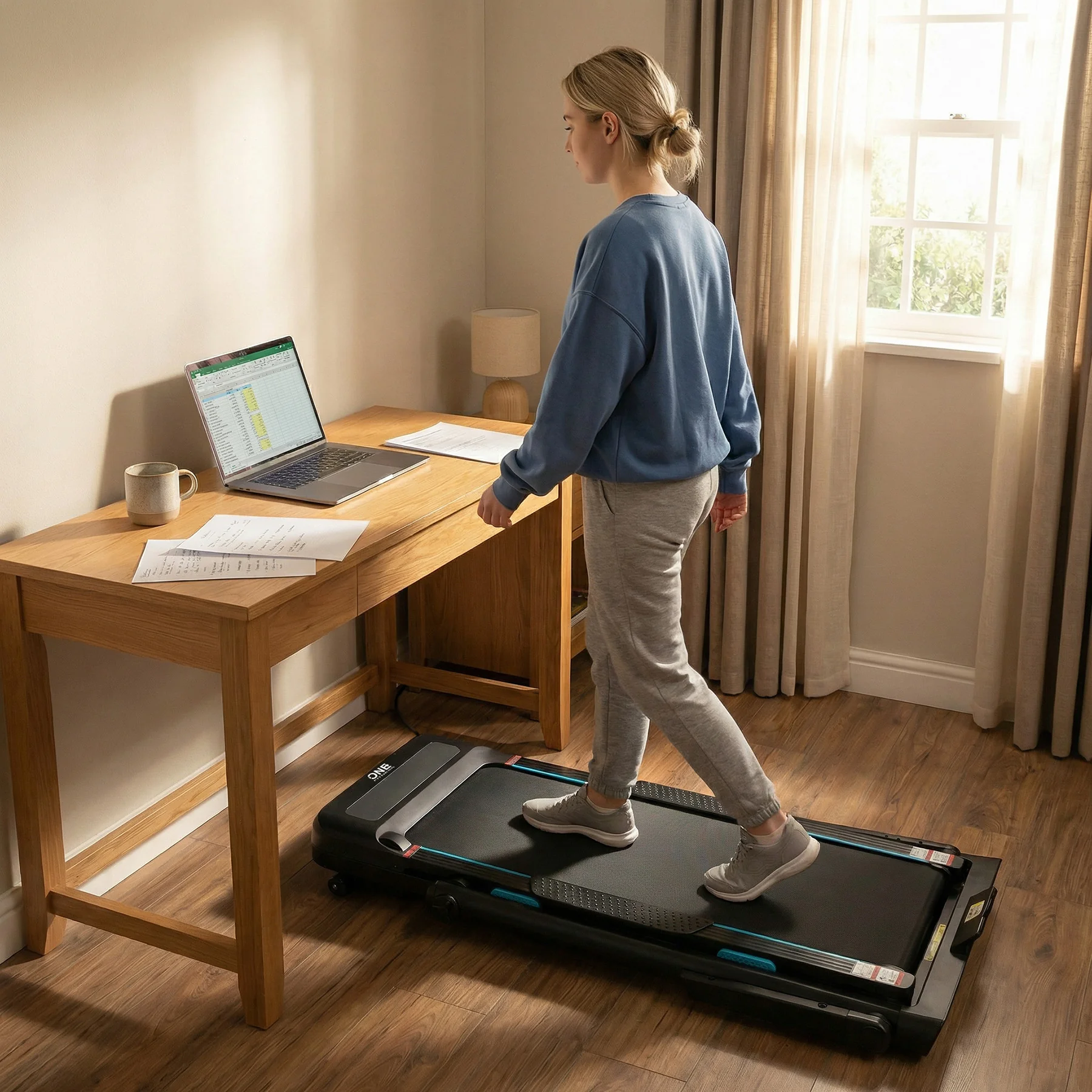 ONE FITNESS Elektrický běžecký pás BE9242