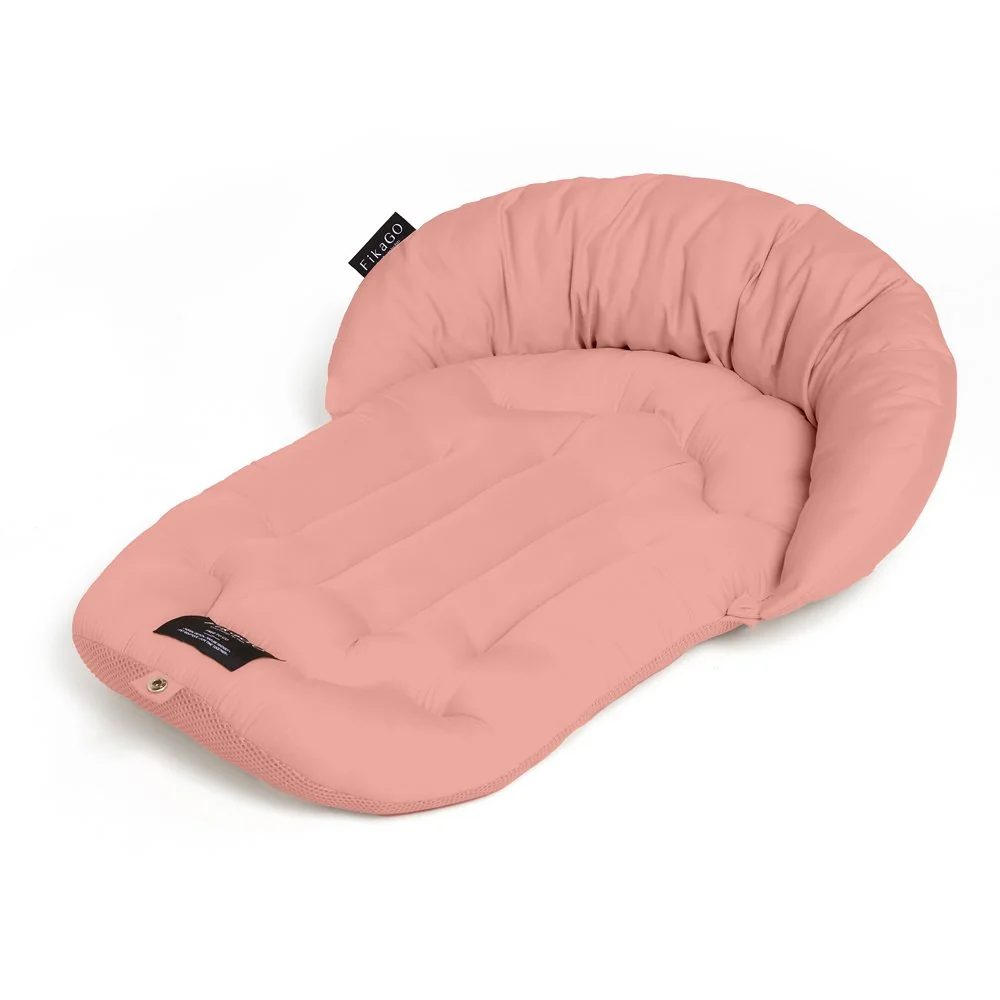 Fikago Měkká podložka s polštářkem Mushroom Pink L