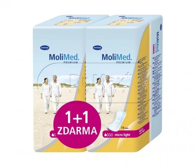 Inkontinenční vložky MOLIMED Premium Micro Light 2x14ks