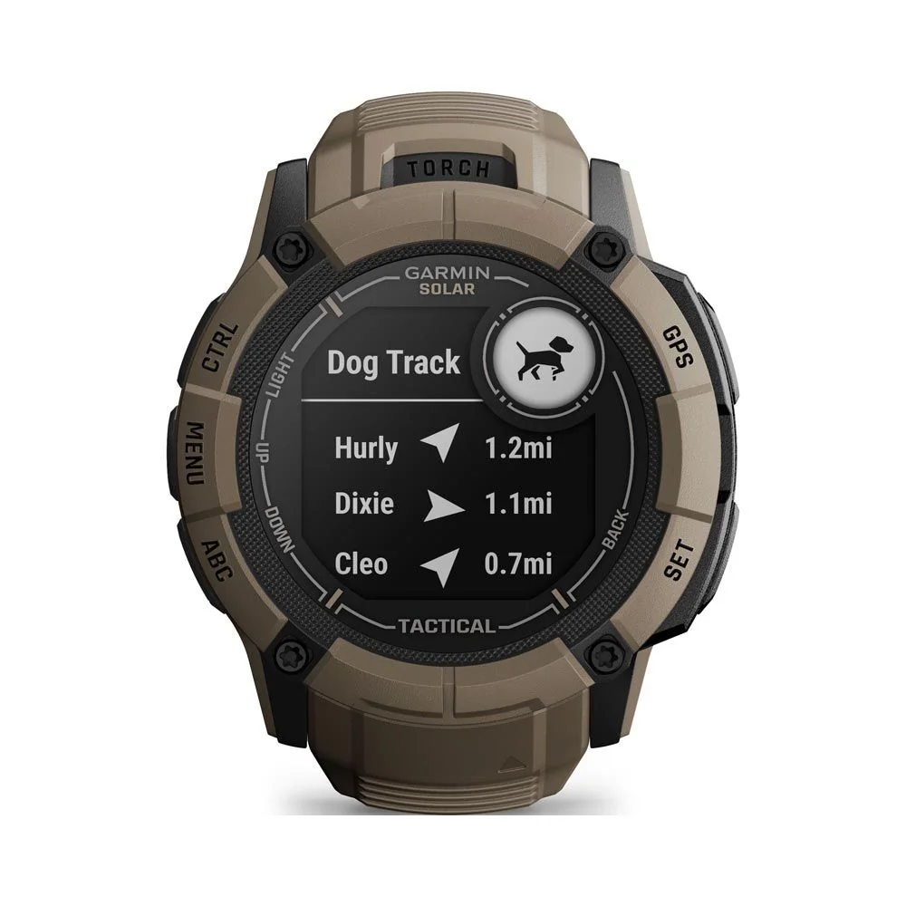 Garmin Instinct 2X Solar Tactical chytré hodinky Coyote