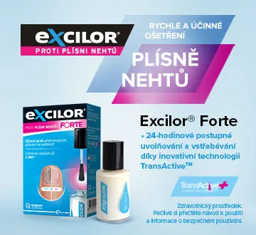 Excilor FORTE proti plísni nehtů 30 ml – rychlé a účinné ošetření plísně nehtů