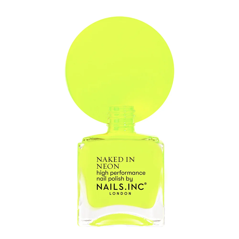 Nails Inc. Naked in Neon Knightriders Street lak na nehty 14 ml