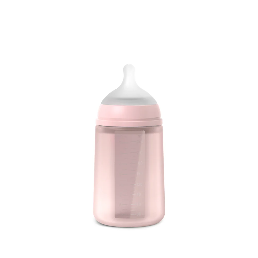 Suavinex Colour Essence Láhev 3m+ 240 ml 1 ks růžová